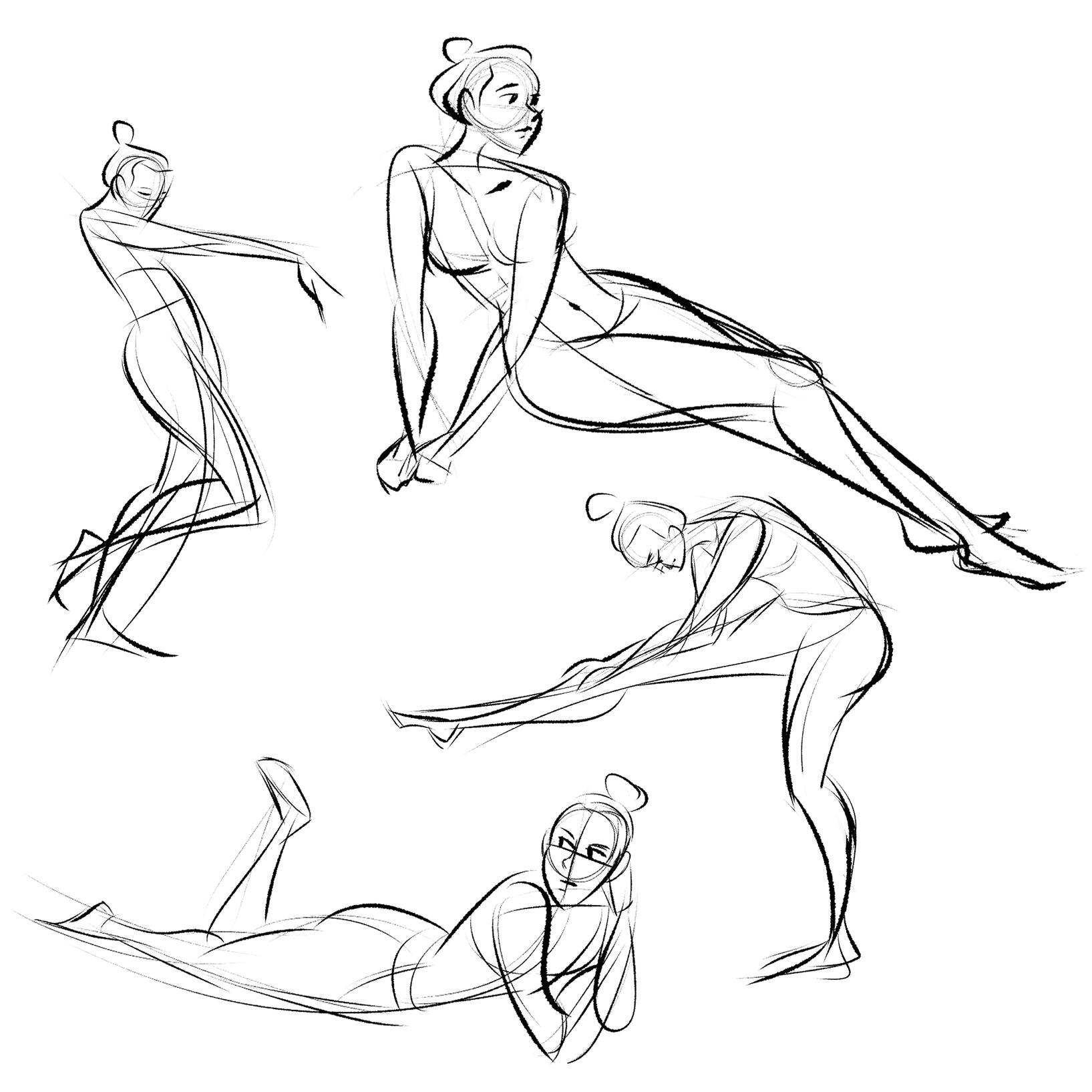 Gesture Sketches 1